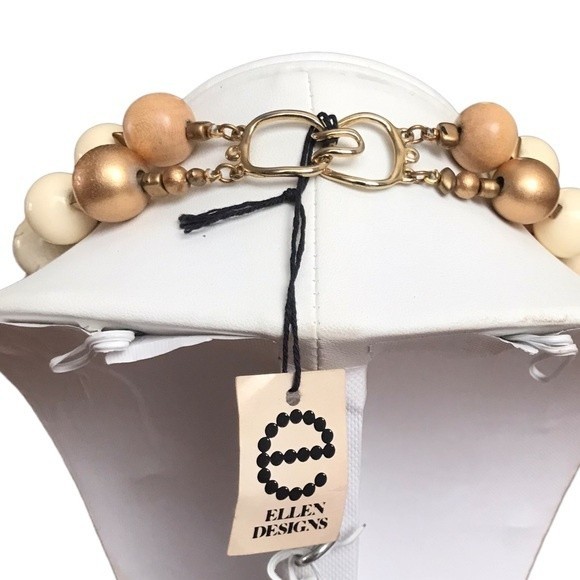 Vintage Ellen Designs Runway Statement Necklace - New Old Stock - Picture 8 of 9